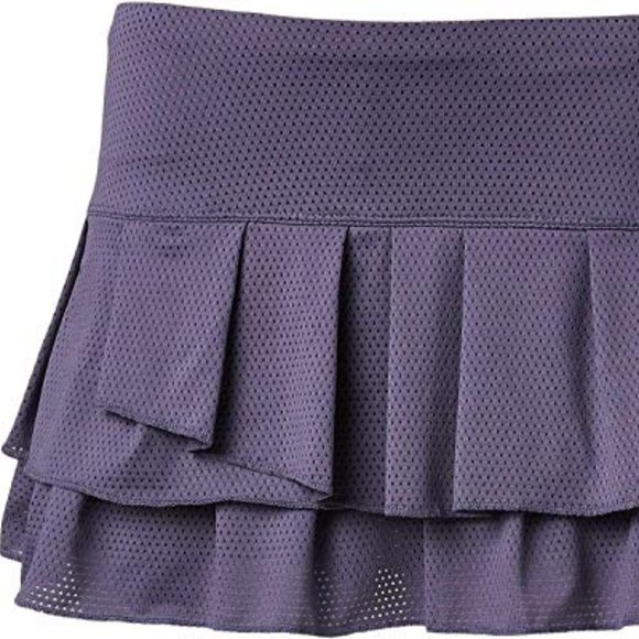 Lucky in Love Dresses & Skirts - Lucky In Love Women’s Pleated Tier Tennis Skort skort purple sz -L   -perfect